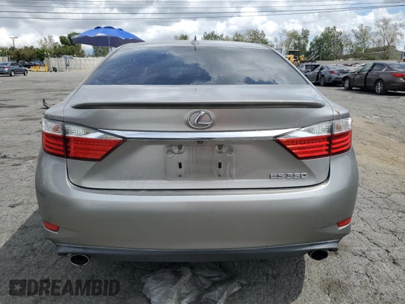 2015 Lexus ES with VIN JTHBK1GG2F2161005, listed as a Copart auction lot 50430745 with 254,821 mi miles and Salvage Title. Bid and sale history available at carsss.com. Image 6.
