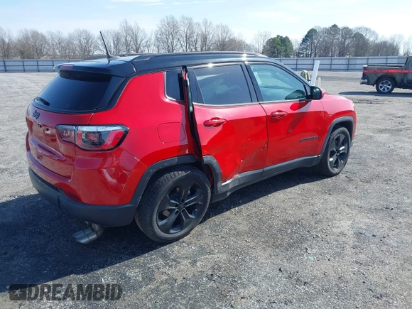 2020 Jeep Compass Altitude с VIN 3C4NJCBB4LT141082, выставлен на аукционе IAAI как лот 41553489 с пробегом 73 721 миль миль и . История ставок и продаж доступна на DreamBid. Изображение 4.