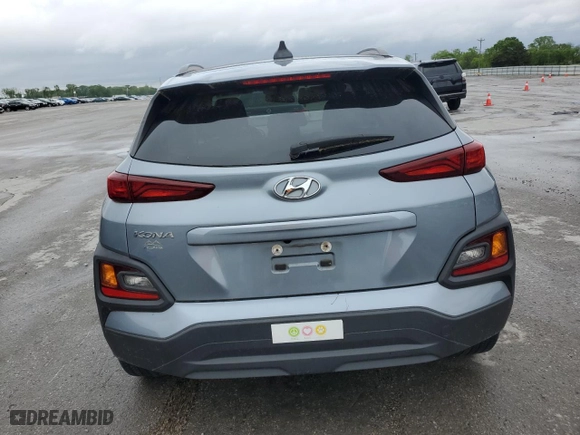 2018 Hyundai Kona SEL with VIN KM8K22AA0JU181953, listed as a Copart auction lot 53100225 with 49,618 mi miles and Clean Title. Bid and sale history available at carsss.com. Image 6.