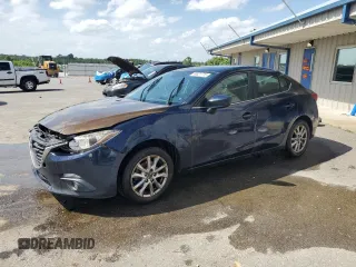 2015 Mazda 3 i Touring with VIN 3MZBM1V7XFM237008, listed as a Copart auction lot 60621775 with 214,406 mi miles and Salvage title. Bid and sale history available at DreamBid. Image 1.