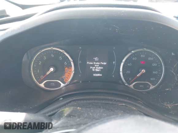 2017 Jeep Renegade Altitude with VIN ZACCJBBBXHPF94865, listed as a IAAI auction lot 42058023 with 92,538 mi miles and . Bid and sale history available at DreamBid. Image 7.