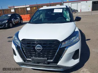 2022 Nissan Kicks S with VIN 3N1CP5BV0NL518752, listed as a IAAI auction lot 41940643 with 1 mi miles. Bid and sale history available at carsss.com. Image 12.