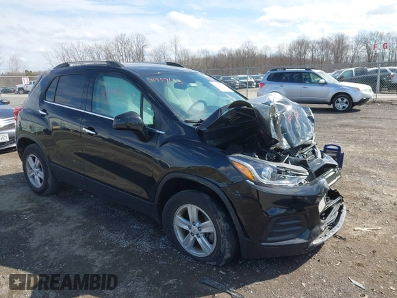 2020 Chevrolet Trax LT with VIN KL7CJPSB1LB071523, listed as a IAAI auction lot 41957193 with 19,996 mi miles and . Bid and sale history available at DreamBid. Image 1.