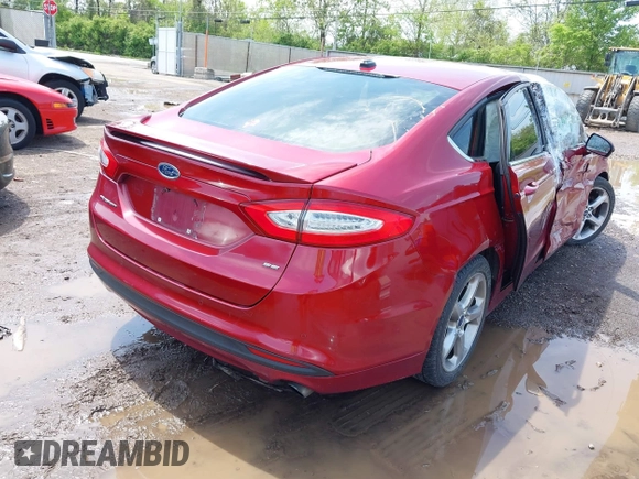 2015 Ford Fusion SE with VIN 3FA6P0H70FR161566, listed as a IAAI auction lot 42151252 with 198,496 mi miles and . Bid and sale history available at DreamBid. Image 4.