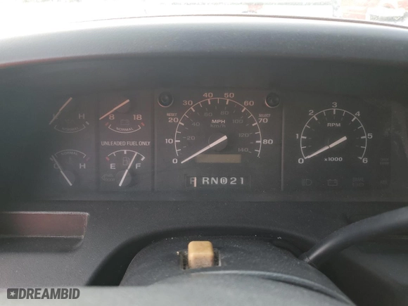 1995 Ford Bronco Custom with VIN 1FMEU15H6SLA81758, listed as a Copart auction lot 74821064 with 0 mi miles and Salvage Title. Bid and sale history available at carsss.com. Image 9.