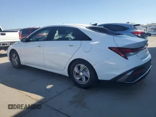 2024 Hyundai Elantra SE with VIN KMHLL4DG5RU845818, listed as a Copart auction lot 50659615 with 6,628 mi miles and Salvage Title. Bid and sale history available at DreamBid. Image 2.