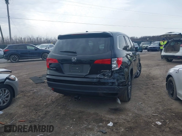 2017 Honda Pilot EX with VIN 5FNYF6H35HB089810, listed as a IAAI auction lot 41612186 with 116,489 mi miles and . Bid and sale history available at DreamBid. Image 16.