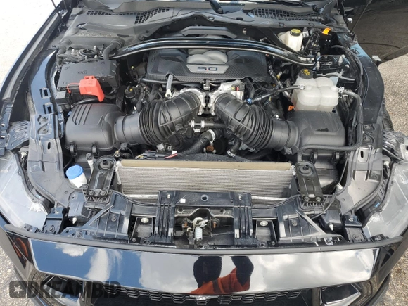 2024 Ford Mustang GT Premium with VIN 1FAGP8FF3R5122913, listed as a Copart auction lot 58345505 with 26,603 mi miles and Clean title. Bid and sale history available at DreamBid. Image 11.