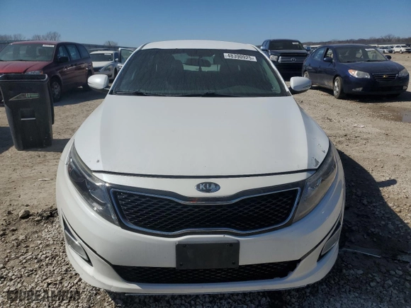 2014 Kia Optima LX with VIN 5XXGM4A72EG303258, listed as a Copart auction lot 48390925 with 184,229 mi miles and Salvage Title. Bid and sale history available at carsss.com. Image 5.