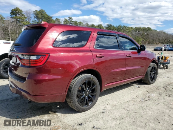 2020 Dodge Durango GT Plus with VIN 1C4RDJDG1LC186112, listed as a Copart auction lot 47263365 with 110,266 mi miles and Salvage title. Bid and sale history available at DreamBid. Image 3.