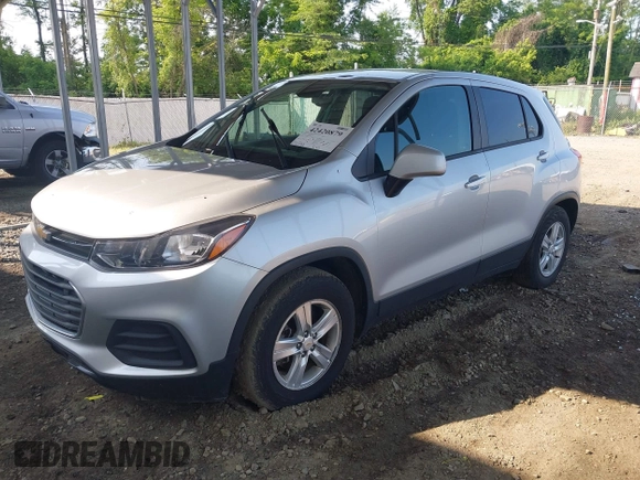 2020 Chevrolet Trax LS with VIN KL7CJKSB1LB024737, listed as a IAAI auction lot 42420879 with 41,480 mi miles and . Bid and sale history available at DreamBid. Image 2.