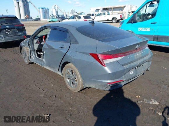 2023 Hyundai Elantra SEL with VIN KMHLM4AG7PU568751, listed as a IAAI auction lot 41657184 with 87,088 mi miles and . Bid and sale history available at DreamBid. Image 3.