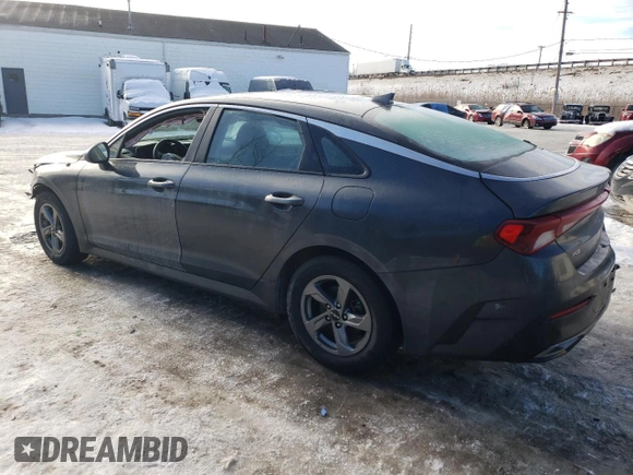 2024 Kia K5 LXS with VIN 5XXG14J21RG247428, listed as a Copart auction lot 43322555 with 21,416 mi miles and Salvage Title. Bid and sale history available at carsss.com. Image 2.