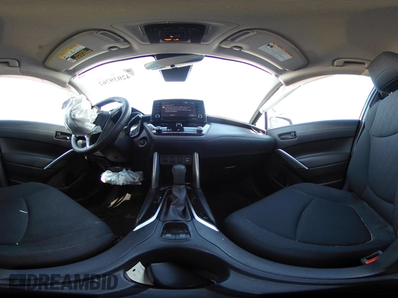 2022 Toyota Corolla Cross LE with VIN 7MUCAAAG0NV018245, listed as a IAAI auction lot 42039762 with 26,690 mi miles and . Bid and sale history available at DreamBid. Image 19.