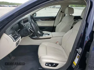 2020 BMW 7 Series 750i xDrive with VIN WBA7U2C03LCD17090, listed as a Copart auction lot 54480795 with 48,260 mi miles and Salvage title. Bid and sale history available at DreamBid. Image 7.