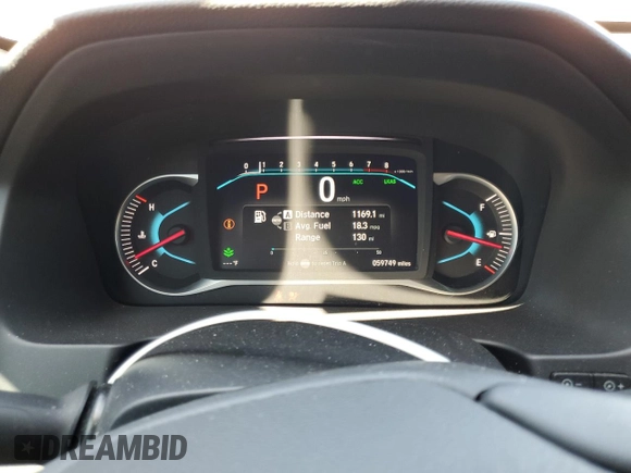 2021 Honda Pilot EX-L with VIN 5FNYF6H52MB096077, listed as a Copart auction lot 56970435 with 59,749 mi miles and Salvage title. Bid and sale history available at DreamBid. Image 9.