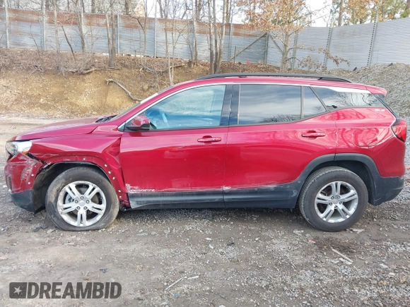 2020 GMC Terrain SLE with VIN 3GKALTEV2LL172754, listed as a IAAI auction lot 41834716 with 44,999 mi miles. Bid and sale history available at carsss.com. Image 13.