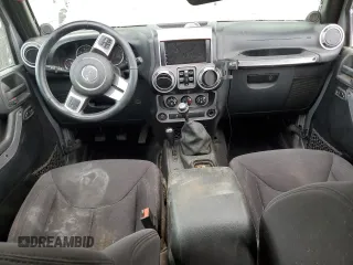 2013 Jeep Wrangler Unlimited Sport с VIN 1C4BJWDG1DL635698, выставлен на аукционе Copart как лот 57111835 с пробегом 185 759 миль миль и Списание • Salvage title. История ставок и продаж доступна на DreamBid. Изображение 8.