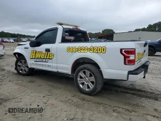 2018 Ford F-150 XL with VIN 1FTMF1C57JFB02794, listed as a Copart auction lot 58041445 with 279,074 mi miles and Salvage title. Bid and sale history available at DreamBid. Image 2.