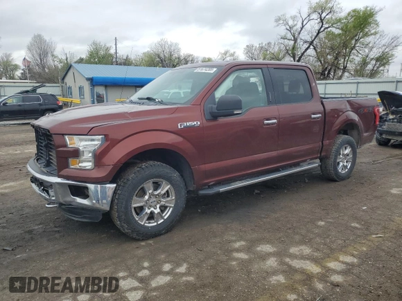 2015 Ford F-150 XLT with VIN 1FTEW1EFXFFA24559, listed as a Copart auction lot 51674285 with 91,192 mi miles and Salvage title. Bid and sale history available at DreamBid. Image 1.