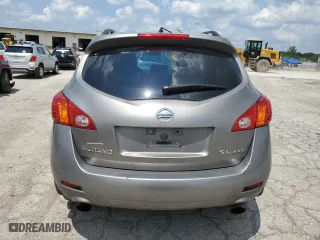 2010 Nissan Murano SL with VIN JN8AZ1MW2AW112980, listed as a Copart auction lot 62884874 with 0 mi miles and Salvage Title. Bid and sale history available at carsss.com. Image 6.