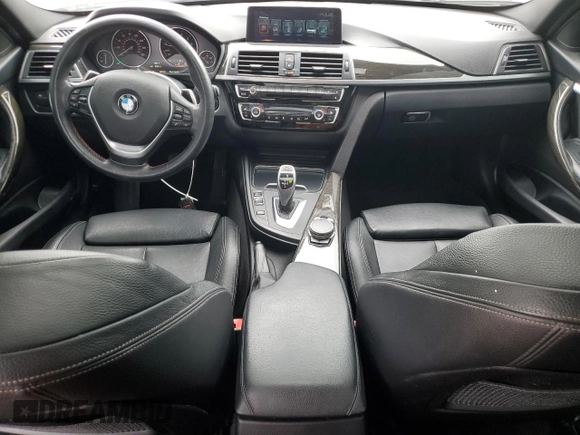 2017 BMW 3 Series 330i xDrive with VIN WBA8D9G5XHNT91599, listed as a Copart auction lot 55810245 with 88,250 mi miles and Salvage title. Bid and sale history available at DreamBid. Image 8.