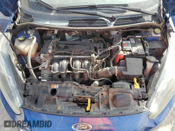 2019 Ford Fiesta SE with VIN 3FADP4EJ2KM132589, listed as a Copart auction lot 87682735 with 90,405 mi miles and Clean Title. Bid and sale history available at DreamBid. Image 11.