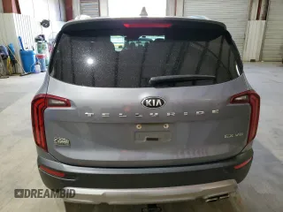 2020 Kia Telluride EX with VIN 5XYP34HC9LG071501, listed as a Copart auction lot 48292645 with 111,435 mi miles and Salvage Title. Bid and sale history available at DreamBid. Image 6.