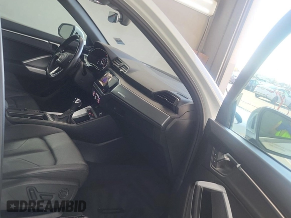 2023 Audi Q3 S line Premium with VIN WA1DECF34P1106228, listed as a IAAI auction lot 42734425 with 52,167 mi miles and . Bid and sale history available at DreamBid. Image 49.