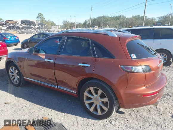 2007 Infiniti FX with VIN JNRAS08W07X202006, listed as a IAAI auction lot 41255199 with 145,291 mi miles and . Bid and sale history available at DreamBid. Image 14.