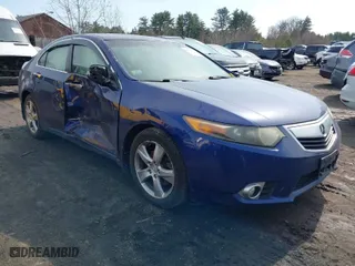 2012 Acura TSX Tech Pkg with VIN JH4CU2F61CC005072, listed as a IAAI auction lot 41742551 with 120,459 mi miles. Bid and sale history available at carsss.com. Image 1.