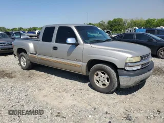 2002 Chevrolet Silverado 1500 LT with VIN 2GCEC19T421415183, listed as a Copart auction lot 53103265 with 209,449 mi miles and Salvage Title. Bid and sale history available at DreamBid. Image 4.
