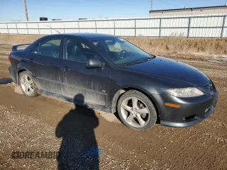 2005 Mazda 6 Sport S with VIN 1YVHP80D855M52119, listed as a Copart auction lot 42778265 with 211,422 mi miles and Salvage Title. Bid and sale history available at DreamBid. Image 4.