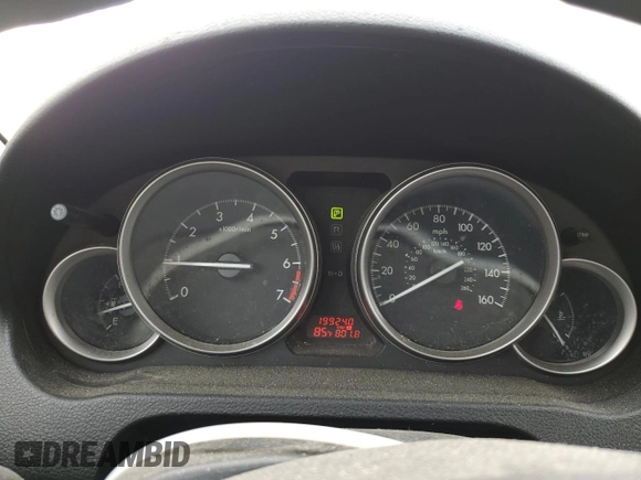 2012 Mazda 6 i Sport with VIN 1YVHZ8BH3C5M29676, listed as a Copart auction lot 55242715 with 199,240 mi miles and Salvage Title. Bid and sale history available at DreamBid. Image 9.