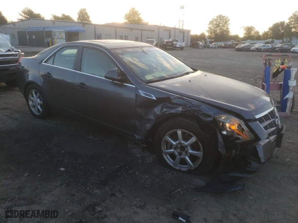 2008 Cadillac CTS RWD w/1SA with VIN 1G6DJ577080169724, listed as a Copart auction lot 44301225 with NaN miles and Non Repairable. Bid and sale history available at carsss.com. Image 4.
