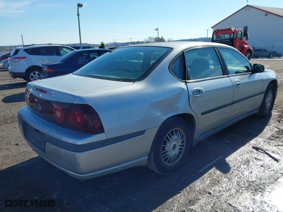 2002 Chevrolet Impala with VIN 2G1WF55K629196690, listed as a IAAI auction lot 41552174 with 229,840 mi miles. Bid and sale history available at carsss.com. Image 6.