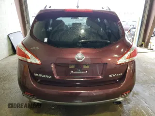 2013 Nissan Murano SV with VIN JN8AZ1MW4DW304888, listed as a Copart auction lot 44123955 with 134,020 mi miles and Salvage Title. Bid and sale history available at carsss.com. Image 6.