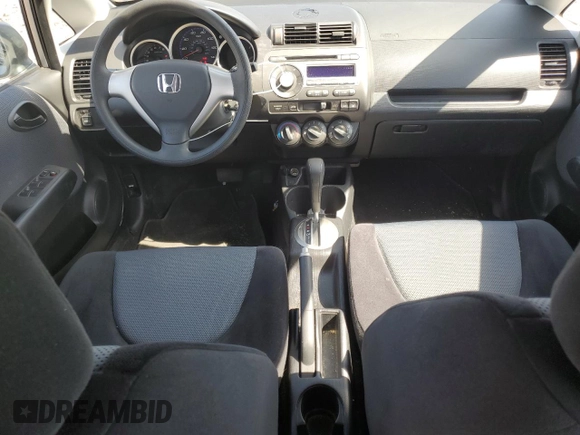 2008 Honda Fit with VIN JHMGD38438S023542, listed as a Copart auction lot 50730505 with 75,385 mi miles and Salvage Title. Bid and sale history available at carsss.com. Image 8.