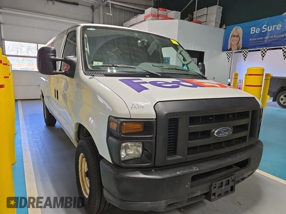 2010 Ford Econoline Cargo Commercial with VIN 1FTNE1EW4ADA91052, listed as a IAAI auction lot 42607935 with 163,519 mi miles and . Bid and sale history available at DreamBid. Image 59.