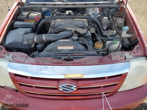 2004 Suzuki XL-7 LX with VIN JS3TX92V144114305, listed as a Copart auction lot 50074015 with NaN miles and Salvage Title. Bid and sale history available at carsss.com. Image 12.