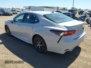 2023 Toyota Camry SE with VIN 4T1G11AK5PU126970, listed as a IAAI auction lot 42164749 with 51,623 mi miles. Bid and sale history available at carsss.com. Image 3.