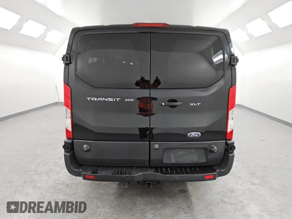 2019 Ford Transit Passenger XL with VIN 1FBZX2YG1KKA76533, listed as a Copart auction lot 45518715 with 144,273 mi miles and Clean Title. Bid and sale history available at carsss.com. Image 6.