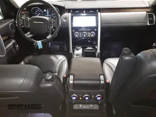 2017 Land Rover Discovery HSE Luxury with VIN SALRHBBV9HA005295, listed as a Copart auction lot 43664935 with 35,578 mi miles and Non Repairable. Bid and sale history available at DreamBid. Image 8.