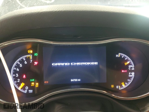 2017 Jeep Grand Cherokee Laredo with VIN 1C4RJFAG2HC895116, listed as a Copart auction lot 60045535 with 84,733 mi miles and Clean title. Bid and sale history available at DreamBid. Image 9.