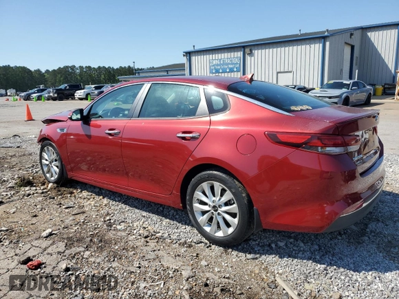 2018 Kia Optima LX with VIN 5XXGT4L35JG225436, listed as a Copart auction lot 52165275 with 11,529 mi miles and Salvage Title. Bid and sale history available at carsss.com. Image 2.