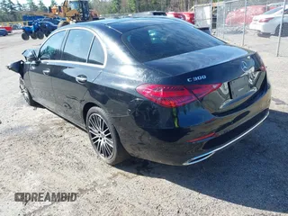 2022 Mercedes-Benz C 300 with VIN W1KAF4HB8NR053120, listed as a IAAI auction lot 39848807 with 26,483 mi miles and . Bid and sale history available at DreamBid. Image 3.