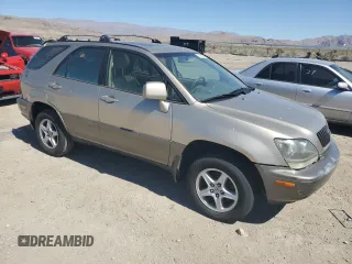 1999 Lexus RX 300 Luxury SUV with VIN JT6GF10U7X0036274, listed as a Copart auction lot 57787864 with 211,369 mi miles and Salvage Title. Bid and sale history available at carsss.com. Image 4.