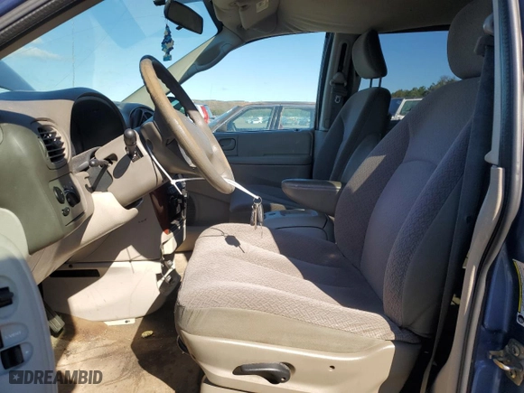 2007 Chrysler Town & Country LWB LX with VIN 2A4GP44R67R170187, listed as a Copart auction lot 74459034 with 135,221 mi miles and Salvage Title. Bid and sale history available at carsss.com. Image 7.