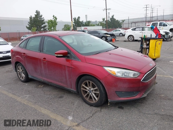 2016 Ford Focus SE with VIN 1FADP3F28GL254321, listed as a IAAI auction lot 42158144 with 89,807 mi miles. Bid and sale history available at carsss.com. Image 1.