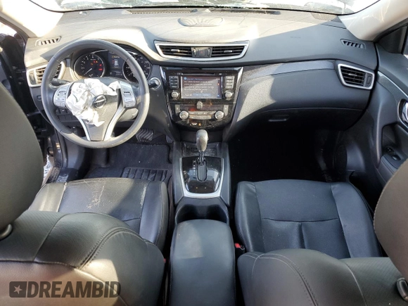 2016 Nissan Rogue S with VIN KNMAT2MT0GP678681, listed as a Copart auction lot 54616405 with 156,895 mi miles and Salvage Title. Bid and sale history available at carsss.com. Image 8.